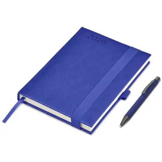 Altitude Advantage A5 2026 Diary & Omega Pen Set Blue